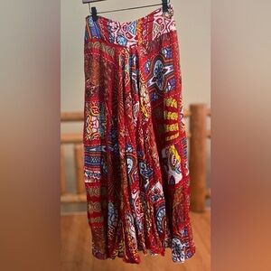 Earthbound Trading Co. Patchwork Palazzo Pants – Size M